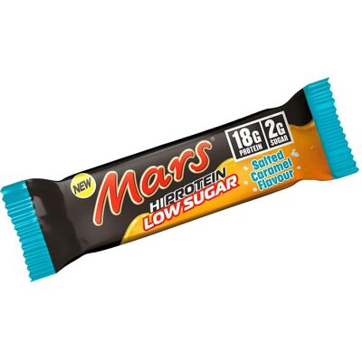 Mars Protein - Mars Bar Protein High Salted Caramel Low Sugar - Barre Energétique - Publicité Mars Protein - Mars Bar Protein High Salted Caramel Low Sugar - Barre Energétique - Publicité