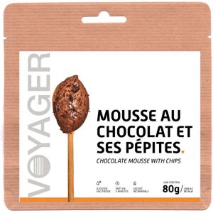 Voyager - Mousse Au Chocolat Et Ses Pépites 80 g. - Repas Lyophilisé - Publicité Voyager - Mousse Au Chocolat Et Ses Pépites 80 g. - Repas Lyophilisé - Publicité