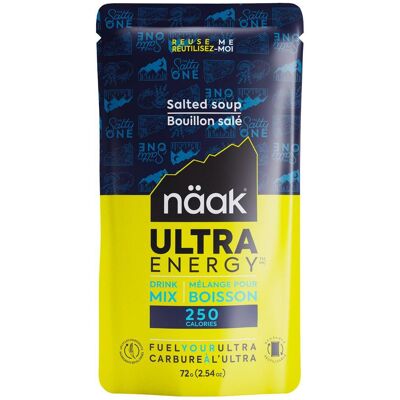 Naak - Ultra Energy Salted Soup 72 g. Nature - Boisson - Publicité Naak - Ultra Energy Salted Soup 72 g. Nature - Boisson - Publicité