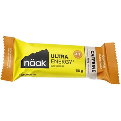 NAAK - Barre énergétique caféinée - Caramel Macchiato - Energy bar - Publicité NAAK - Barre énergétique caféinée - Caramel Macchiato - Energy bar - Publicité