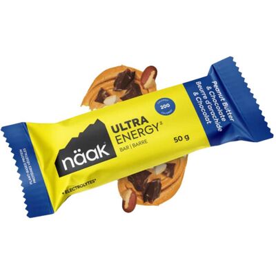 Barre Énergétique Näak Ultra Energy Saveur Beurre de Cacahuète - Publicité Barre Énergétique Näak Ultra Energy Saveur Beurre de Cacahuète - Publicité
