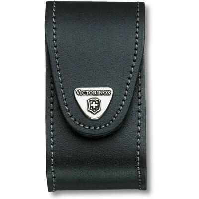 Victorinox - Etui Cuir 91 mm - 15 à 23 pièces Black - Accessoire Outillage - Publicité Victorinox - Etui Cuir 91 mm - 15 à 23 pièces Black - Accessoire Outillage - Publicité