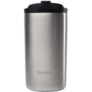 Qwetch - Travel Mug 350 ml Inox Brossé - Mug - Publicité Qwetch - Travel Mug 350 ml Inox Brossé - Mug - Publicité