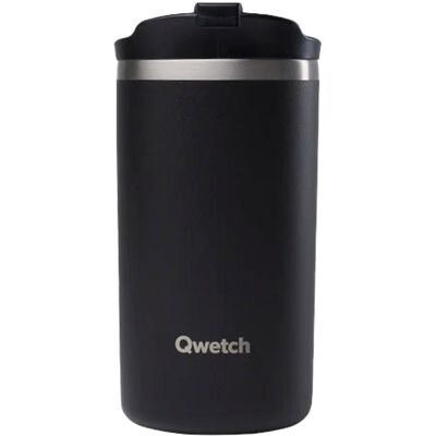 Qwetch - Travel Mug 470 ml Matt Noir - Mug - Publicité Qwetch - Travel Mug 470 ml Matt Noir - Mug - Publicité
