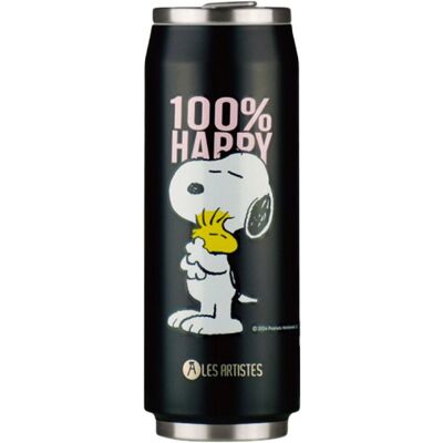 Les Artistes Paris - Canette 500 ml Happy Snoopy - Mug - Publicité Les Artistes Paris - Canette 500 ml Happy Snoopy - Mug - Publicité