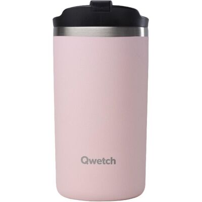 Qwetch - Travel Mug 240 ml Matt Pastel Rose - Mug - Publicité Qwetch - Travel Mug 240 ml Matt Pastel Rose - Mug - Publicité