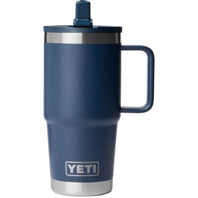 Yeti - Rambler 20 Oz (591 ml) Travel Straw Mug Navy - Mug - Publicité Yeti - Rambler 20 Oz (591 ml) Travel Straw Mug Navy - Mug - Publicité