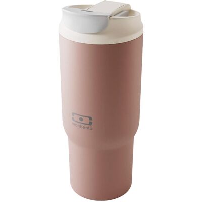 monbento - Travel Mug L 600 ml Pink Moka - Mug - Publicité monbento - Travel Mug L 600 ml Pink Moka - Mug - Publicité