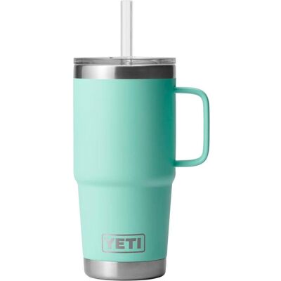 Yeti - Rambler 25 Oz (739 ml) Straw Mug Seafom - Mug - Publicité Yeti - Rambler 25 Oz (739 ml) Straw Mug Seafom - Mug - Publicité