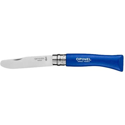 Opinel - Mon Premier Opinel N°7 Bleu - Couteaux - Publicité Opinel - Mon Premier Opinel N°7 Bleu - Couteaux - Publicité