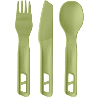 Sea To Summit - Horizon Cutlery Set 3P Tarragon - Couverts - Publicité Sea To Summit - Horizon Cutlery Set 3P Tarragon - Couverts - Publicité