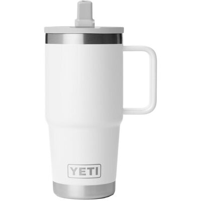Yeti - Rambler 20 Oz (591 ml) Travel Straw Mug White - Mug - Publicité Yeti - Rambler 20 Oz (591 ml) Travel Straw Mug White - Mug - Publicité
