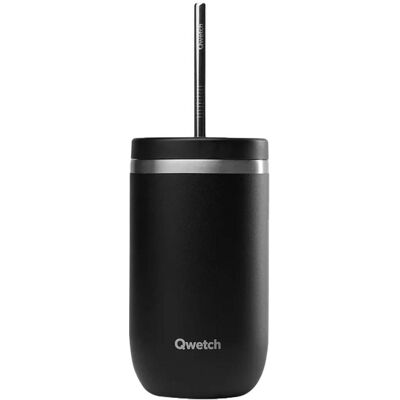 Qwetch - Cold Cup 470 ml Matt Noir - Mug - Publicité Qwetch - Cold Cup 470 ml Matt Noir - Mug - Publicité