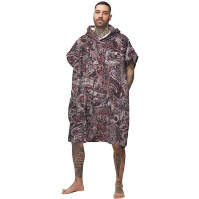 After Essentials - Beach Poncho Nightmare Black - Poncho de bain - Publicité After Essentials - Beach Poncho Nightmare Black - Poncho de bain - Publicité