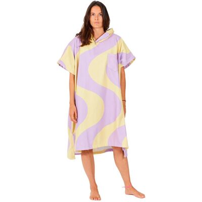 After Essentials - Swim Club Ondulations Purple - Poncho de bain - Publicité After Essentials - Swim Club Ondulations Purple - Poncho de bain - Publicité