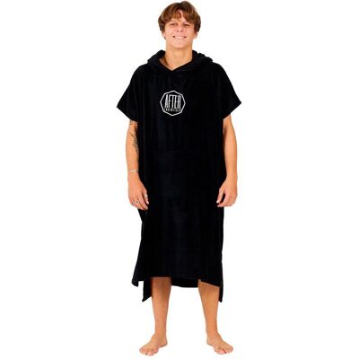 After Essentials - Logo Black - Poncho de bain - Publicité After Essentials - Logo Black - Poncho de bain - Publicité