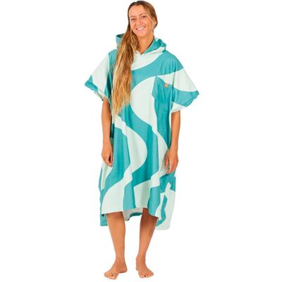 After Essentials - Swim Club Ondulations Green - Poncho de bain - Publicité After Essentials - Swim Club Ondulations Green - Poncho de bain - Publicité