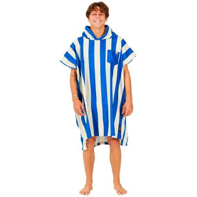 After Essentials - Swim Club Stripes Blue - Poncho de bain - Publicité After Essentials - Swim Club Stripes Blue - Poncho de bain - Publicité
