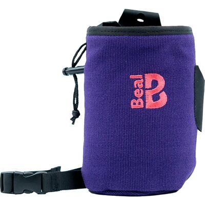 Beal - Maxi Cocoon II Purple - Sac à magnésie - Publicité Beal - Maxi Cocoon II Purple - Sac à magnésie - Publicité