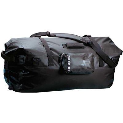 Zulupack - Barracuda 138L Black - Sac étanche - Publicité Zulupack - Barracuda 138L Black - Sac étanche - Publicité