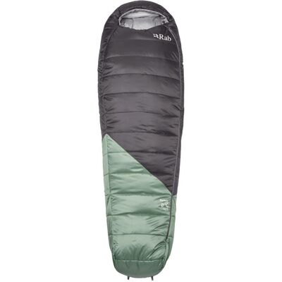RAB - Radeon 0C / 32F Womens Dark Fig Green Graphene - Long Left Zip - Sac de couchage - Publicité RAB - Radeon 0C / 32F Womens Dark Fig Green Graphene - Long Left Zip - Sac de couchage - Publicité