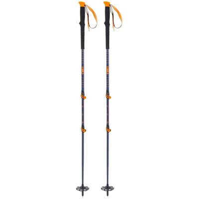 TSL - Alti Alu 3 Ultra Mid Twist 95-125 cm Black Orange - Bâtons de randonnée - Publicité TSL - Alti Alu 3 Ultra Mid Twist 95-125 cm Black Orange - Bâtons de randonnée - Publicité