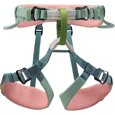 Petzl - Macchu Green Jade Green - Baudrier - Publicité Petzl - Macchu Green Jade Green - Baudrier - Publicité