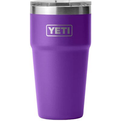 Yeti - Rambler 20 Oz (591 ml) Stackable Cup Pace Purple - Verre - Publicité Yeti - Rambler 20 Oz (591 ml) Stackable Cup Pace Purple - Verre - Publicité