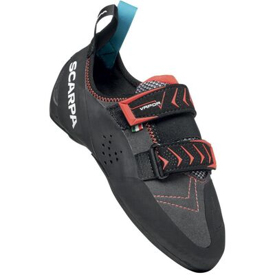 Scarpa - Vapor V Lv Smoke Coral - 42.5 - Chaussons d'escalade - Publicité Scarpa - Vapor V Lv Smoke Coral - 42.5 - Chaussons d'escalade - Publicité