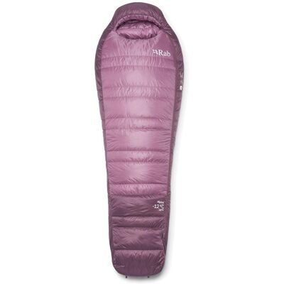 RAB - Alpine -12C / 10F Womens Iris Dark Iris - Regular Left Zip - Sac de couchage - Publicité RAB - Alpine -12C / 10F Womens Iris Dark Iris - Regular Left Zip - Sac de couchage - Publicité