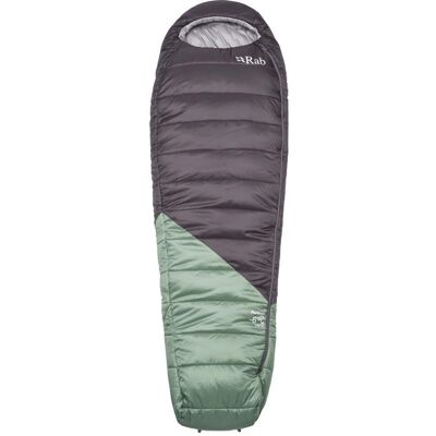 RAB - Radeon -6C / 20F Womens Dark Fig Green Graphene - Regular Left Zip - Sac de couchage - Publicité RAB - Radeon -6C / 20F Womens Dark Fig Green Graphene - Regular Left Zip - Sac de couchage - Publicité