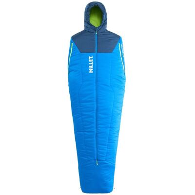 Millet - Bossons -2°C Icon Blue - Long - Sac de couchage - Publicité Millet - Bossons -2°C Icon Blue - Long - Sac de couchage - Publicité