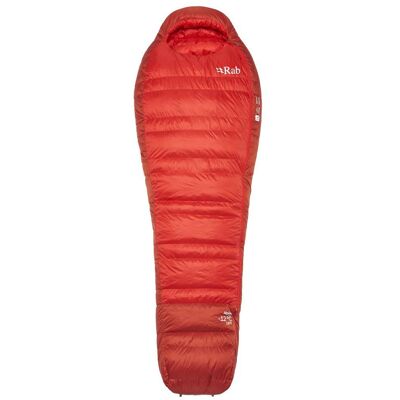 RAB - Alpine -12C / 10F Dark Horizon Tuscan Red - Long Left Zip - Sac de couchage - Publicité RAB - Alpine -12C / 10F Dark Horizon Tuscan Red - Long Left Zip - Sac de couchage - Publicité