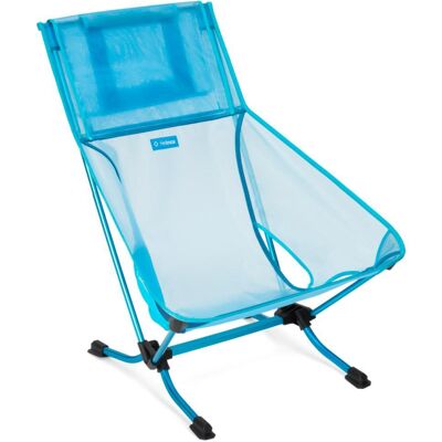 Helinox - Beach Chair Cyan Blue Black - Siège camping - Publicité Helinox - Beach Chair Cyan Blue Black - Siège camping - Publicité