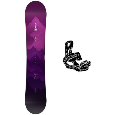 Raven - Pack Planche Snowboard Destiny - 151 + Queen - Planche Snowboard - Publicité Raven - Pack Planche Snowboard Destiny - 151 + Queen - Planche Snowboard - Publicité