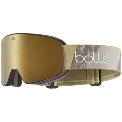 Bollé - Nevada Rock Camo Matte Gold - Masque de Ski - Publicité Bollé - Nevada Rock Camo Matte Gold - Masque de Ski - Publicité