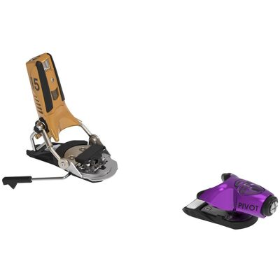 Look - Pivot 2.0 15 Gw B95 Purple Gold - Fix Ski - Publicité Look - Pivot 2.0 15 Gw B95 Purple Gold - Fix Ski - Publicité