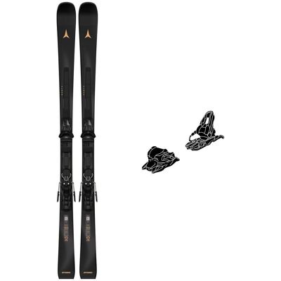 Atomic - Pack Ski Cloud C12 Revoshock C - 160 + M 10 Gw Black Light Sand Black L80 - Ski - Publicité Atomic - Pack Ski Cloud C12 Revoshock C - 160 + M 10 Gw Black Light Sand Black L80 - Ski - Publicité