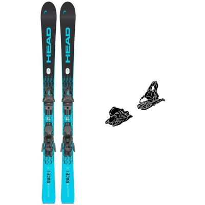 Head - Pack Ski Worldcup E.Race Team Jrs - 140 + Jrs 7.5 Gw Ca Br.78 Solid black speed blue - Ski - Publicité Head - Pack Ski Worldcup E.Race Team Jrs - 140 + Jrs 7.5 Gw Ca Br.78 Solid black speed blue - Ski - Publicité