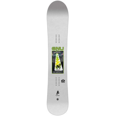 Gnu - Pack Planche Snowboard Antigravity - 156 + King - Planche Snowboard - Publicité Gnu - Pack Planche Snowboard Antigravity - 156 + King - Planche Snowboard - Publicité
