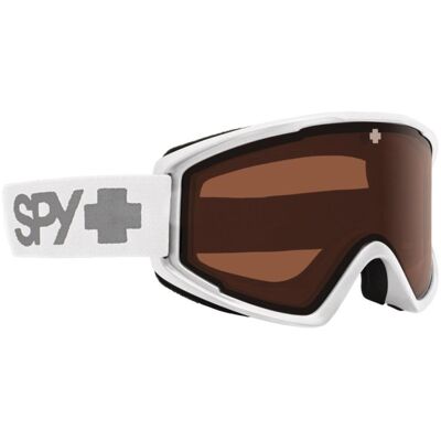 Spy - Crusher Elite Matte White Low Light Persimmon - Masque de Ski - Publicité Spy - Crusher Elite Matte White Low Light Persimmon - Masque de Ski - Publicité