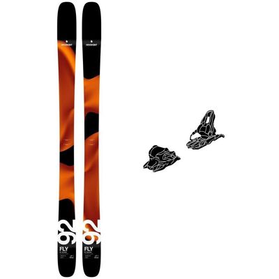 Movement - Pack Ski Fly 92 - 160 + Attack Lyt 11 Gw Br.95 Solid Black - Ski - Publicité Movement - Pack Ski Fly 92 - 160 + Attack Lyt 11 Gw Br.95 Solid Black - Ski - Publicité