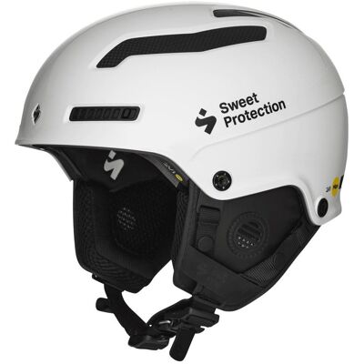 Casque Trooper 2Vi MIPS Blanc Brillant - Protection Ski - Publicité Casque Trooper 2Vi MIPS Blanc Brillant - Protection Ski - Publicité