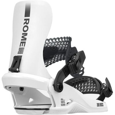 Rome - 390 Boss HW White - M-L - Fix Snowboard - Publicité Rome - 390 Boss HW White - M-L - Fix Snowboard - Publicité
