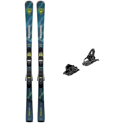 Rossignol - Pack Ski Forza 40° Ca Xpress - 171 + Xpress 11 Gw B83 Black Yellow - Ski - Publicité Rossignol - Pack Ski Forza 40° Ca Xpress - 171 + Xpress 11 Gw B83 Black Yellow - Ski - Publicité