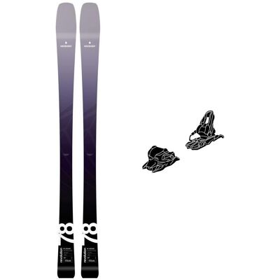 Movement - Pack Ski Revolution 78W - 159 + Attack Lyt 11 Gw Br.85 Solid Black - Ski - Publicité Movement - Pack Ski Revolution 78W - 159 + Attack Lyt 11 Gw Br.85 Solid Black - Ski - Publicité