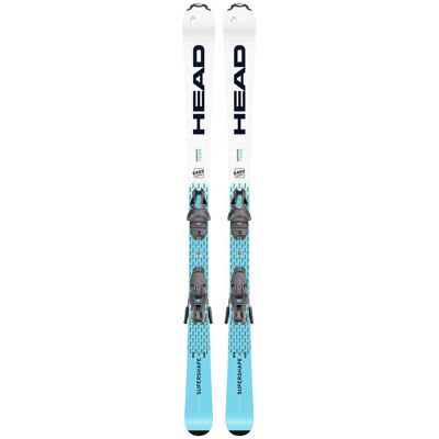 Head - Pack Ski Supershape Team Easy Jrs (127-157) - 157 + Jrs 7.5 Gw Ca Br.78 Solid Black Space Blue - Ski - Publicité Head - Pack Ski Supershape Team Easy Jrs (127-157) - 157 + Jrs 7.5 Gw Ca Br.78 Solid Black Space Blue - Ski - Publicité