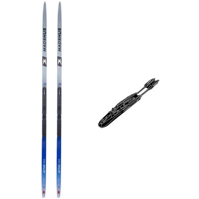 Madshus - Pack Ski Nordique Active Pro Skin - 197 + Xcelerator 2.0 Classic - Ski Nordique - Publicité Madshus - Pack Ski Nordique Active Pro Skin - 197 + Xcelerator 2.0 Classic - Ski Nordique - Publicité