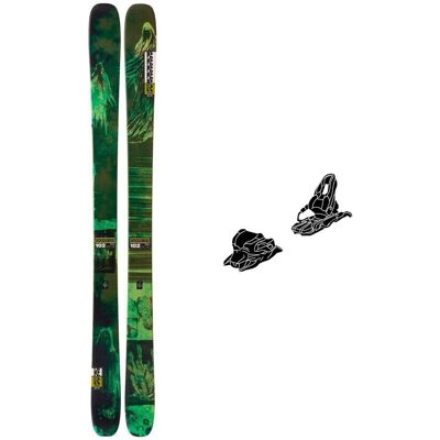 K2 - Pack Ski Reckoner 102 - 177 + Attack Lyt 11 Gw Br.110 Solid Black - Ski - Publicité K2 - Pack Ski Reckoner 102 - 177 + Attack Lyt 11 Gw Br.110 Solid Black - Ski - Publicité