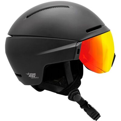 Cebe - Rise Vision Black Vario Flash Red Photochromic - M - Casque de ski avec visière - Publicité Cebe - Rise Vision Black Vario Flash Red Photochromic - M - Casque de ski avec visière - Publicité